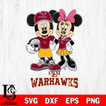 UL Monroe Warhawks Mickey Minnie Mouse Helmet Svg Eps Dxf Png File, NCAA svg , File Cut , Digital Download , Instant Download, Cut Svg Files