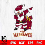 UL Monroe Warhawks Santa Claus Ugly Svg dxf eps png pdf file,NCAA svg,Digital Download,Cricut file