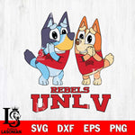 UNLV Rebels Bluey & Bingo 5 Svg Eps Dxf Png File, NCAA svg, Digital Download, Instant Download