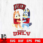 UNLV Rebels Bluey Chilli Dance Svg Eps Dxf Png File, Digital Download, Instant Download