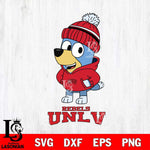 UNLV Rebels Bluey Hoodie Sport Svg Eps Dxf Png File, Digital Download ,Instant Download, Cricut File