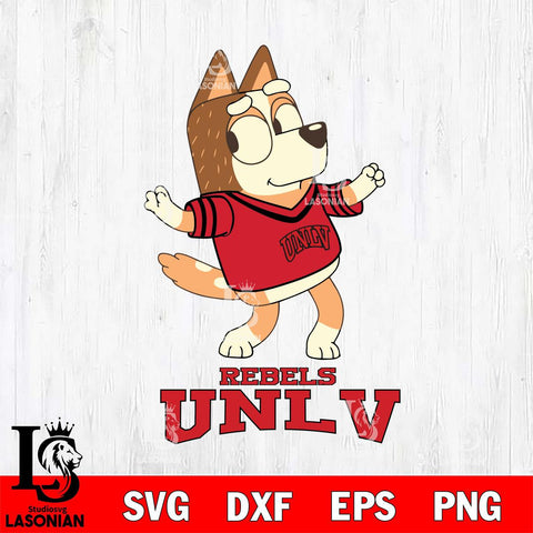 UNLV Rebels Chilli Dance Svg Eps Dxf Png File, Digital Download, Instant Download