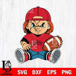 UNLV Rebels Chucky Horror 3 Svg Eps Dxf Png File, NCAA svg, Digital Download, Instant Download