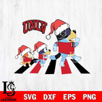 UNLV Rebels Family Bluey Walking Christmas Svg Eps Dxf Png File, Digital Download, Instant Download