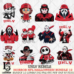 UNLV Rebels Halloween Bundle 12 SVG Svg Eps Dxf Png File, NCAA bundle svg, Digital Download, Instant Download