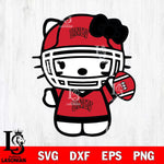 UNLV Rebels Hello Kitty sport 6 Svg Eps Dxf Png File, NCAA svg, Digital Download, Instant Download