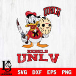 UNLV Rebels Jason Voorhees 12 Svg Eps Dxf Png File, Digital Download