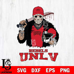 UNLV Rebels Jason Voorhees 2 Svg Eps Dxf Png File, Digital Download