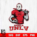 UNLV Rebels Jason Voorhees 9 Svg Eps Dxf Png File, Digital Download