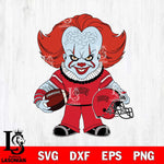 UNLV Rebels Pennywise Horror Sport Svg Eps Dxf Png File, Digital Download