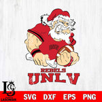 UNLV Rebels Santa Claus Angry Svg dxf eps png pdf file,NCAA svg,Digital Download,Cricut file