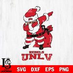 UNLV Rebels Santa Claus Ugly Svg dxf eps png pdf file,NCAA svg,Digital Download,Cricut file