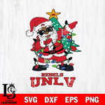 UNLV Rebels Santa Claus Ugly Christmas Svg dxf eps png pdf file,NCAA svg,Digital Download,Cricut file