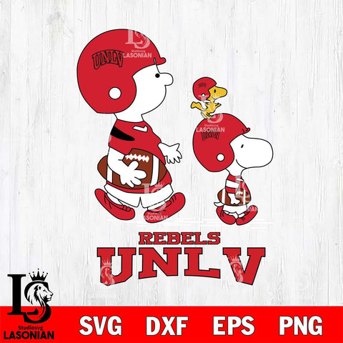 UNLV Rebels Snoopy Sport Svg Eps Dxf Png File, Digital Download