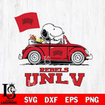 UNLV Rebels Snoopy Sport 5 Svg Eps Dxf Png File, Digital Download