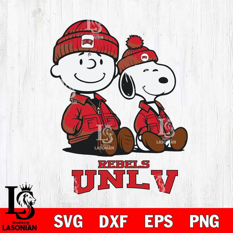 UNLV Rebels Snoopy Sport 6 Svg Eps Dxf Png File, Digital Download