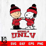 UNLV Rebels Snoopy Sport 9 Svg Eps Dxf Png File, Digital Download