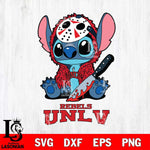 UNLV Rebels Stitch Jason Voorhees Svg Eps Dxf Png File, NCAA svg, Digital Download, Instant Download