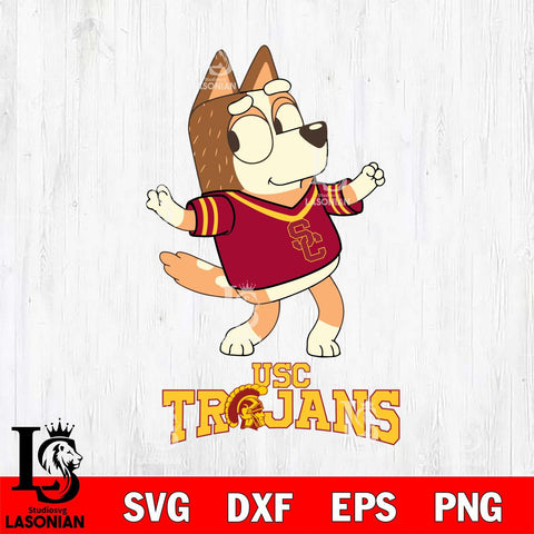 USC Trojans Chilli Dance Svg Eps Dxf Png File, Digital Download, Instant Download