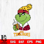 USC Trojans Grinch hat Svg Eps Dxf Png File, Digital Download, Instant Download