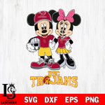 USC Trojans Mickey Minnie Mouse Helmet Svg Eps Dxf Png File, NCAA svg , File Cut , Digital Download , Instant Download, Cut Svg Files