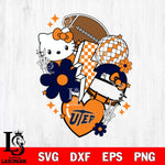 UTEP Miners Hello Kitty NCAA 2 Svg Eps Dxf Png File, Digital Download, Instant Download