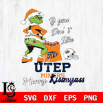 UTEP Miners Merry kissmyass grinch Svg Eps Dxf Png File,NCAA Svg Files,Digital Download,Sublimation,Instant Download