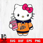 UTEP Miners Pretty Hello Kitty Svg Eps Dxf Png File, Digital Download, Instant Download