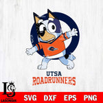 UTSA Roadrunners Bandit Heeler Rugby Svg Eps Dxf Png File, Digital Download ,Instant Download, Cricut File