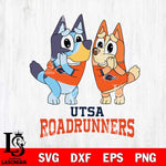 UTSA Roadrunners Bluey & Bingo 5 Svg Eps Dxf Png File, NCAA svg, Digital Download, Instant Download