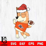 UTSA Roadrunners Bluey Chilli Christmas Svg Eps Dxf Png File, Digital Download, Instant Download