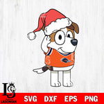 UTSA Roadrunners Bluey Jack Christmas Svg Eps Dxf Png File, Digital Download, Instant Download