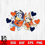 UTSA Roadrunners Bluey heart Svg Eps Dxf Png File, Digital Download, Instant Download