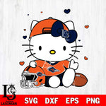 UTSA Roadrunners Cute Hello Kitty Football Svg Eps Dxf Png File, NCAA svg, Digital Download, Instant Download