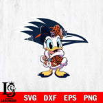 UTSA Roadrunners Fancy Daisy Duck Disney Svg Eps Dxf Png File, Digital Download, Instant Download