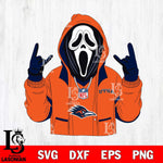 UTSA Roadrunners Ghostface Scream Football Halloween Svg Eps Dxf Png File, NCAA svg, Digital Download, Instant Download