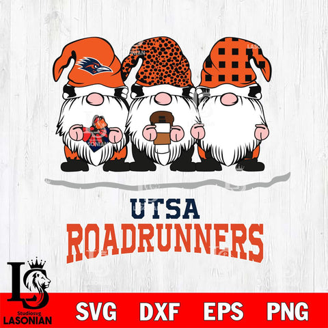 UTSA Roadrunners Gnomes Coffee Svg Eps Dxf Png File, Digital Download, Instant Download