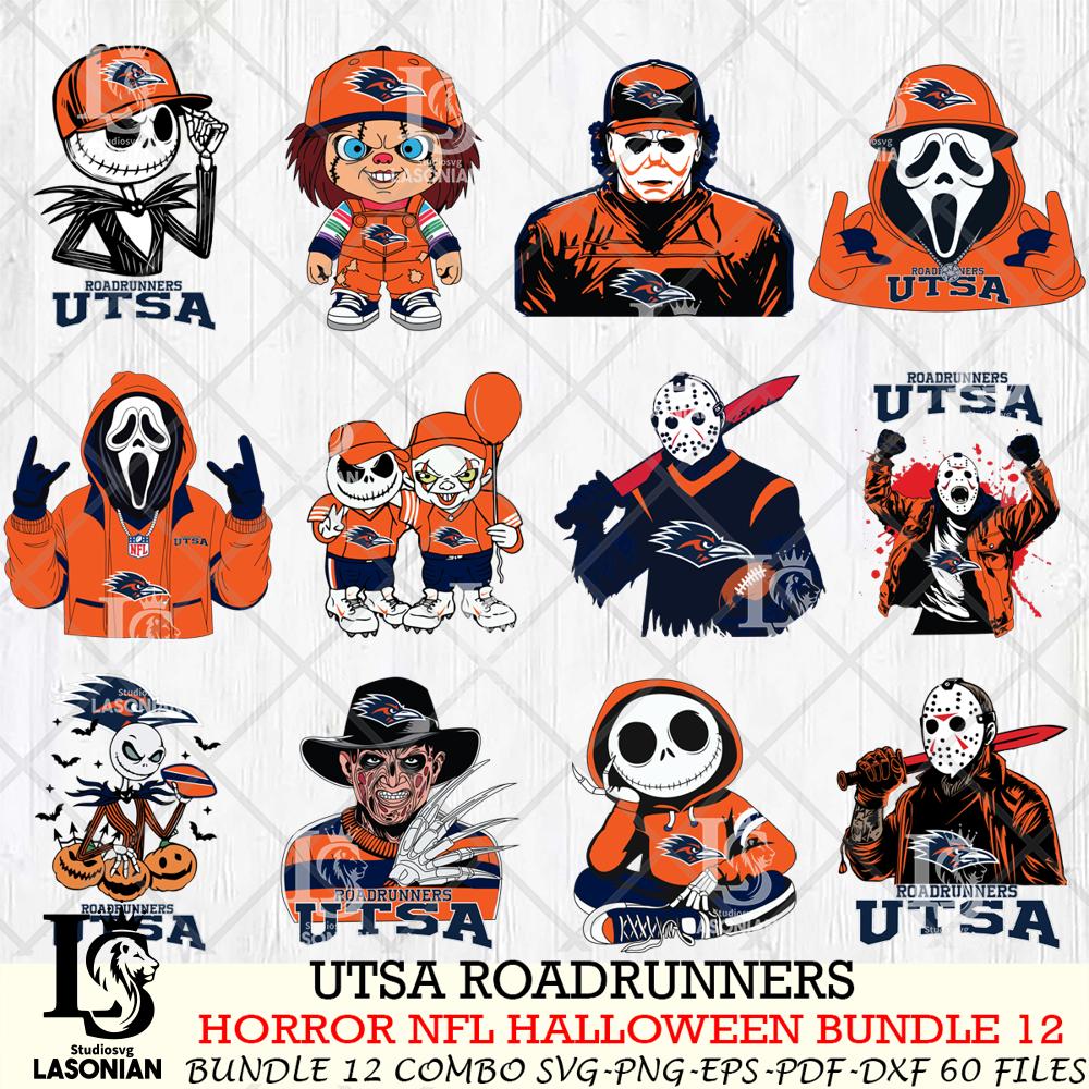 UTSA Roadrunners Halloween Bundle 12 SVG – lasoniansvg