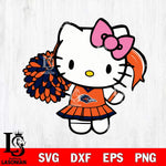 UTSA Roadrunners Hello Kitty Cheerleader 12 Svg Eps Dxf Png File, Digital Download, Instant Download