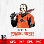 UTSA Roadrunners Jason Voorhees 11 Svg Eps Dxf Png File, Digital Download