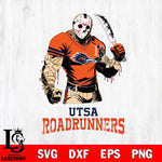 UTSA Roadrunners Jason Voorhees Svg Eps Dxf Png File, Digital Download