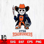 UTSA Roadrunners Jason Voorhees 3 Svg Eps Dxf Png File, Digital Download