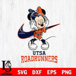 UTSA Roadrunners Minnie Mouse Dancing NIKE, Svg Eps Dxf Png File, Digital Download