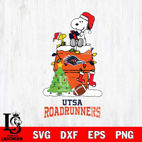 UTSA Roadrunners Snoopy Sport 11 Svg Eps Dxf Png File, Digital Download