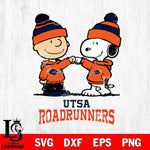 UTSA Roadrunners Snoopy Sport 9 Svg Eps Dxf Png File, Digital Download