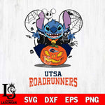 UTSA Roadrunners Stitch Horror Halloween Svg Eps Dxf Png File, Digital Download, Instant Download