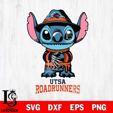 UTSA Roadrunners Stitich Freddy Krueger Svg Eps Dxf Png File, NCAA svg, Digital Download, Instant Download