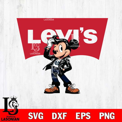 Utah State Aggies Levis Mickey Mouse Svg Eps Dxf Png File, Digital Download, Instant Download