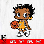 Utah Jazz Betty Boop NBA 4 Svg Eps Dxf Png File, NBA svg, Digital Download, Instant Download