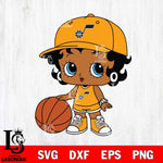 Utah Jazz Betty Boop NBA 8 Svg Eps Dxf Png File, NBA svg, Digital Download, Instant Download